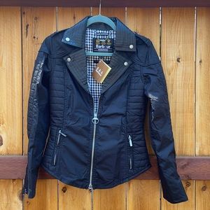 Barbour motto quilted jacket